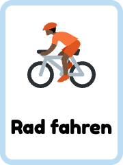 German Verbs (~ing) flashcards example flashcard